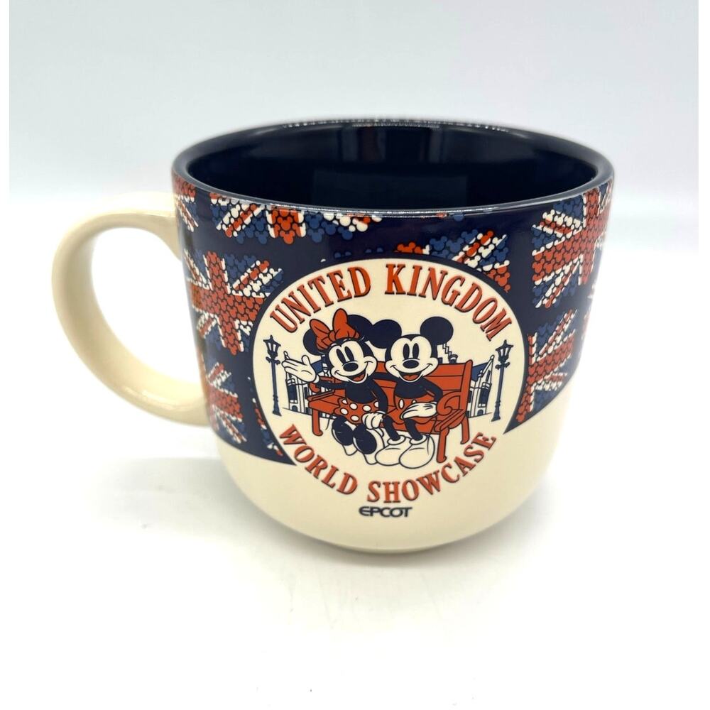 Disney Parks EPCOT World Showcase United Kingdom Pavilion Coffee Mug Mickey - Picture 2 of 6